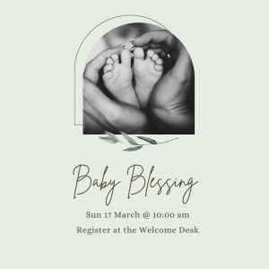 Baby Blessing